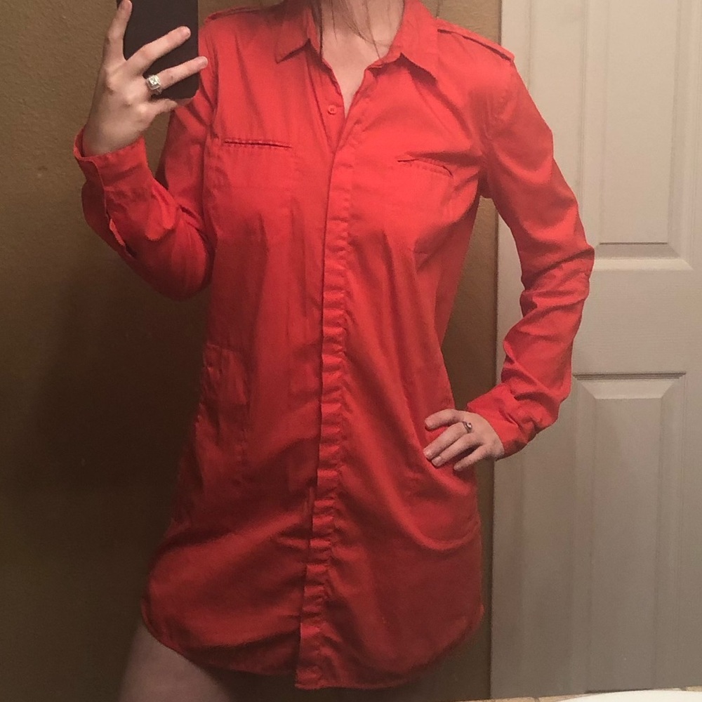 COMFY!! T-shirt style pink Bebe dress